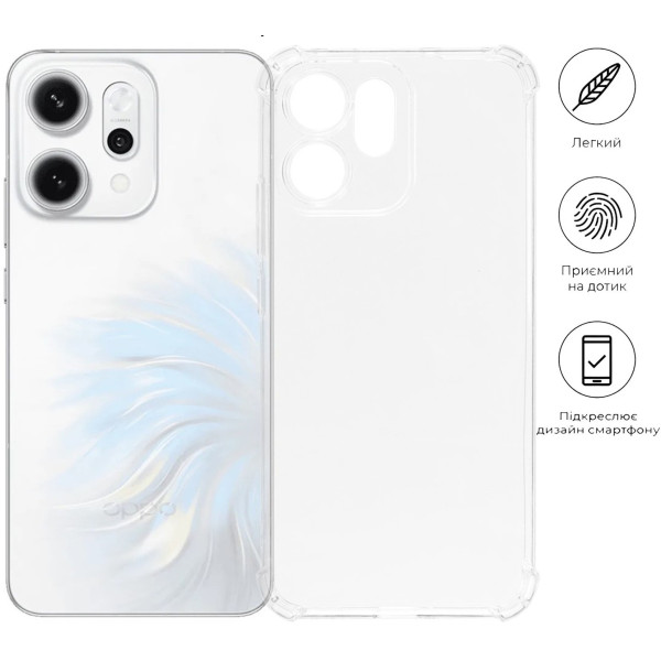 Фото - Чехол для смартфона BeCover for Oppo Reno14 / 14FS 5G Clear (713816)