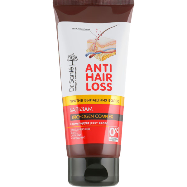 Фото - Бальзам для волос Dr. Sante Anti Hair Loss 200 мл (4823015936616) Фото - Бальзам для волос Dr. Sante Anti Hair Loss 200 мл (4823015936616)