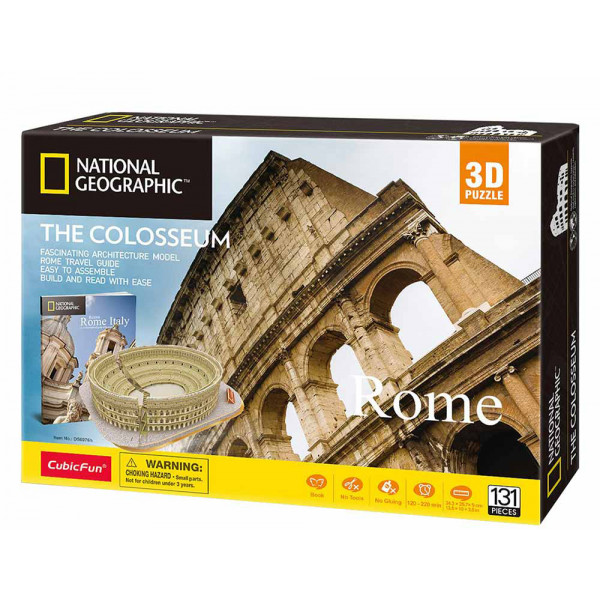 Фото - 3D пазлы Cubic Fun National Geographic "Колизей" (DS0976h)