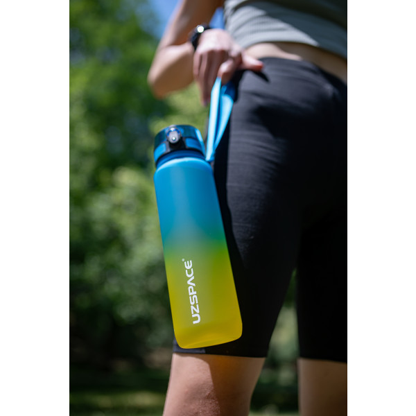 Фото - Бутылка для воды UZspace 3026 Frosted 500 мл Желто-голубая