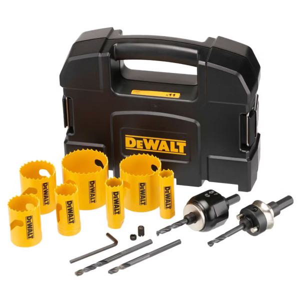 Фото - Коронка по металлу DeWALT EXTREME BIM 19/22/29/38/44/51/57 мм (DT90355)