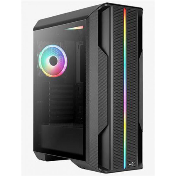 Фото - Корпус AEROCOOL Splinter Duo-G-BK-v1 (ACCM-PB26033.11) Black без БП