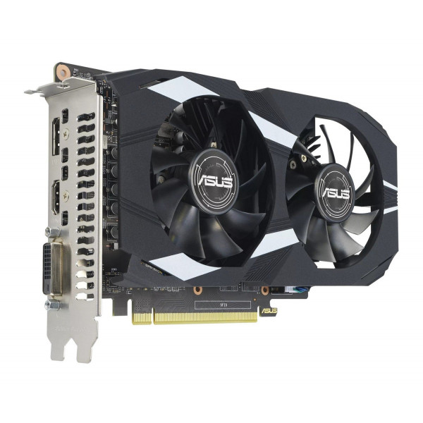 Фото - Видеокарта Asus GF GTX 1650 4GB GDDR6 Dual EVO OC D6 (DUAL-GTX1650-O4GD6-P-EVO)
