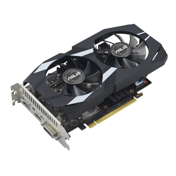 Фото - Видеокарта Asus GF GTX 1650 4GB GDDR6 Dual EVO OC D6 (DUAL-GTX1650-O4GD6-P-EVO)