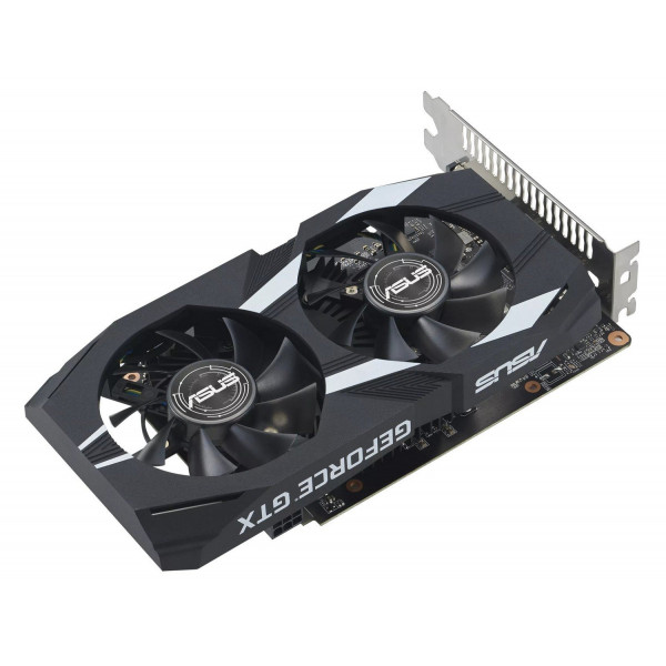 Фото - Видеокарта Asus GF GTX 1650 4GB GDDR6 Dual EVO OC D6 (DUAL-GTX1650-O4GD6-P-EVO)