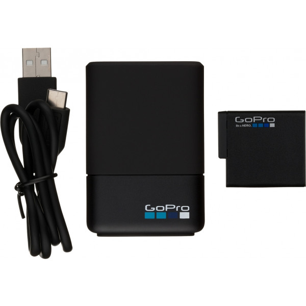 Фото - Уценка - З/устройство для экшн-камеры GoPro Dual Battery Charger + Battery (AADBD-001-RU)