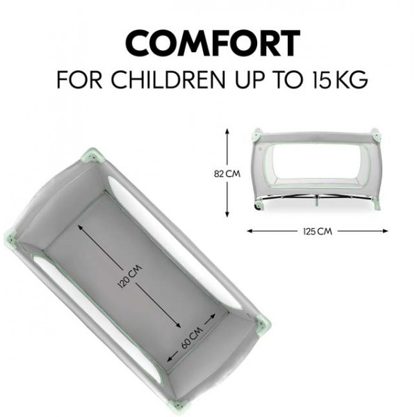 Фото - Манеж-кровать HAUCK Sleep N Play Go Plus Dusty Mint