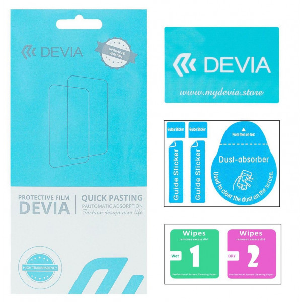 Фото - Защитная пленка для смартфона DEVIA под чехол for Nokia C21 Plus (DV-NK-C21PU)