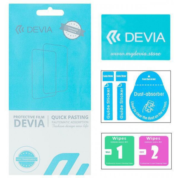 Фото - Защитная пленка для смартфона DEVIA на экран и заднюю панель for Samsung Fold 6 матова (DV-SM-FO6M)
