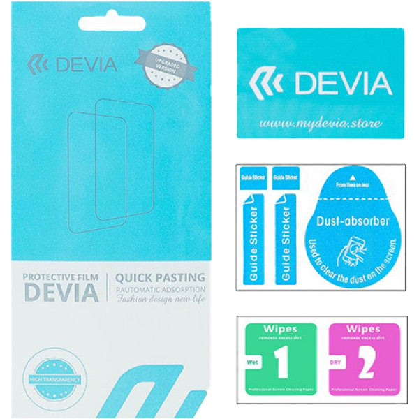 Фото - Защитная пленка для смартфона DEVIA for Tecno Spark 8P (DV-TEC-SP8P)