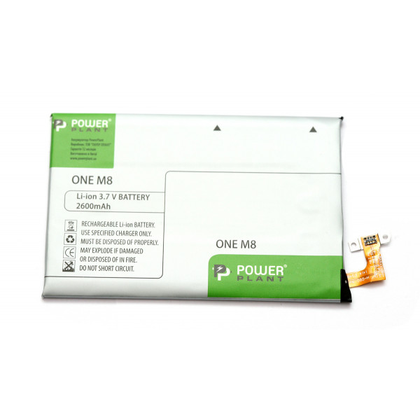 Фото - Аккумулятор для мобильного телефона PowerPlant HTC One M8 (B0P6B100) 2600mAh  (DV00DV6193)
