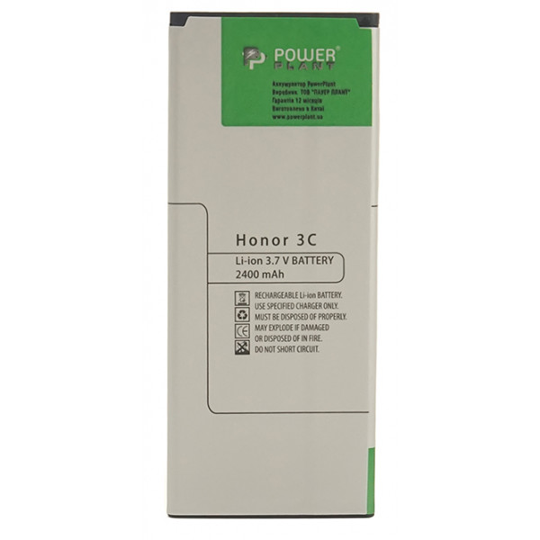 Фото - Аккумулятор для мобильного телефона PowerPlant Huawei Honor 3C (HB4742A0RBW) 2400mAh (DV00DV6221)