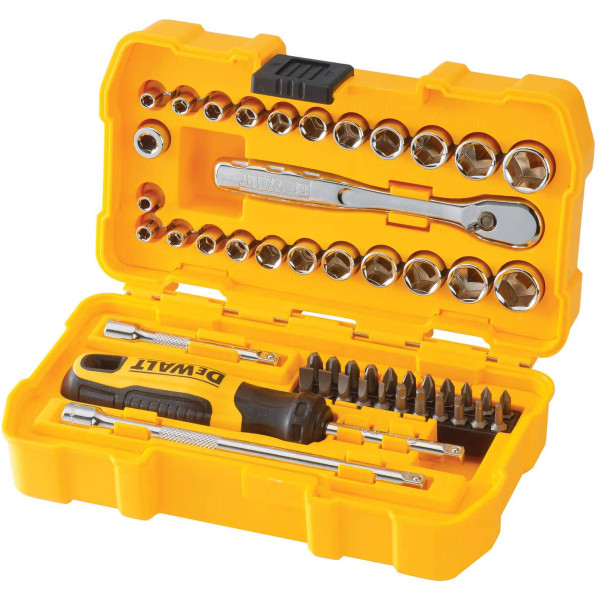Фото - Набор торцевых головок DeWALT 1/4" 50 шт. (DWMT81610-0)