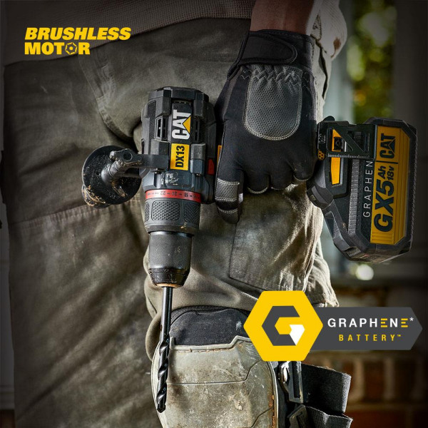 Фото - Дрель-шуруповерт CAT DX13