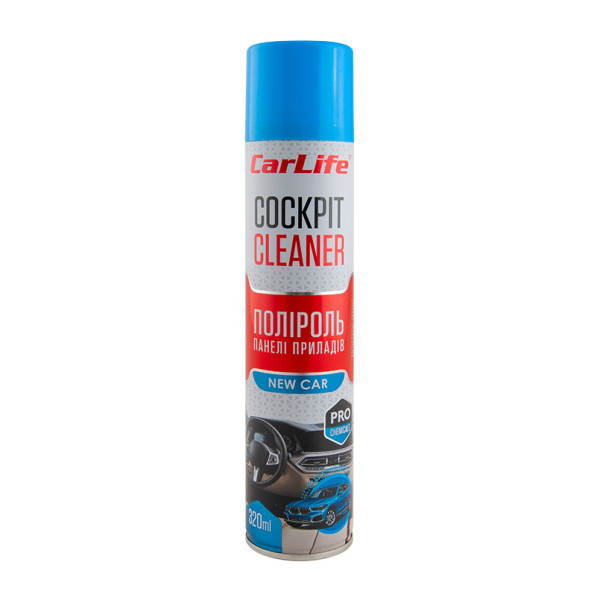 Фото - Полироль для авто CarLife Новая машина Cockpit Cleaner 320 ml (CF325)