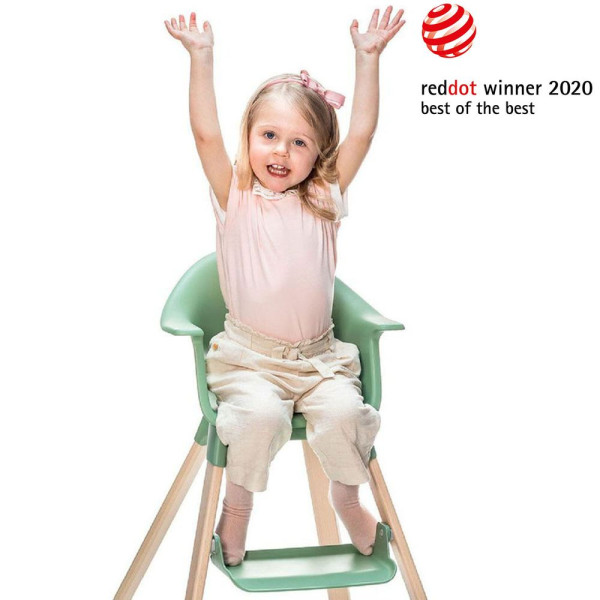 Фото - Стульчик для кормления классический Stokke Clikk Cloud Grey (552001)