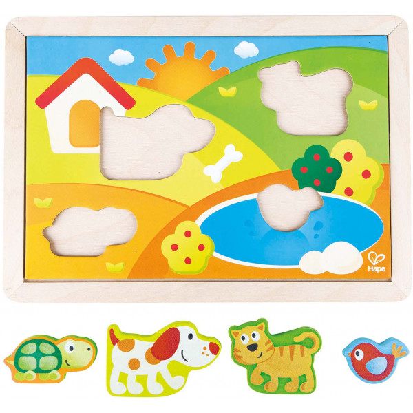 Фото - Сортер Hape Долина 3 в 1 (E1601)