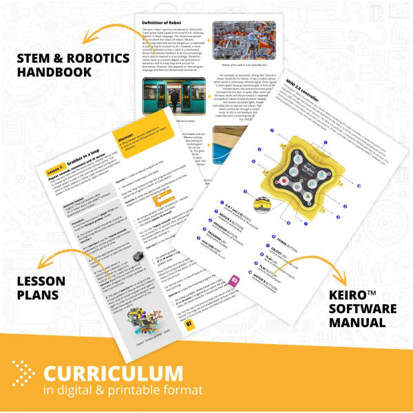 Фото - Пластиковый конструктор Engino Stem& Robotics Mini Set v2 (E20)