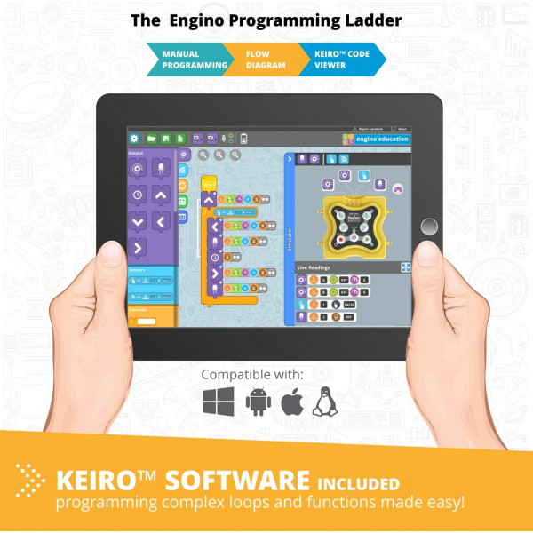 Фото - Пластиковый конструктор Engino Stem& Robotics Mini Set v2 (E20)