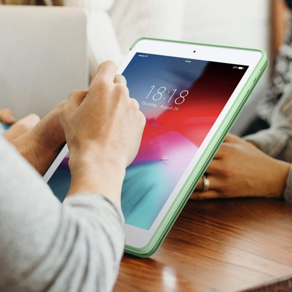 Фото - Чехол для планшета BeCover Tri Fold Soft TPU Silicone for Apple iPad 9.7 2017/2018 A1822/A1823/A1893/A1954 Green (706878)