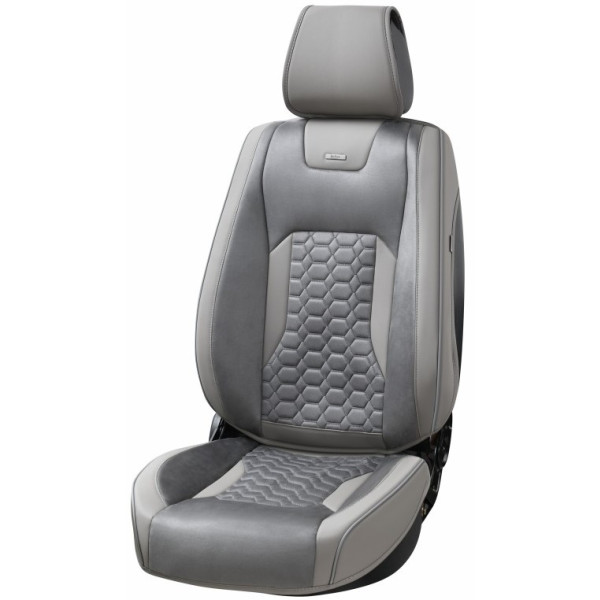 Фото - Комплект накидок на сиденье автомобиля Beltex 3D Montana, Grey (BX87200)