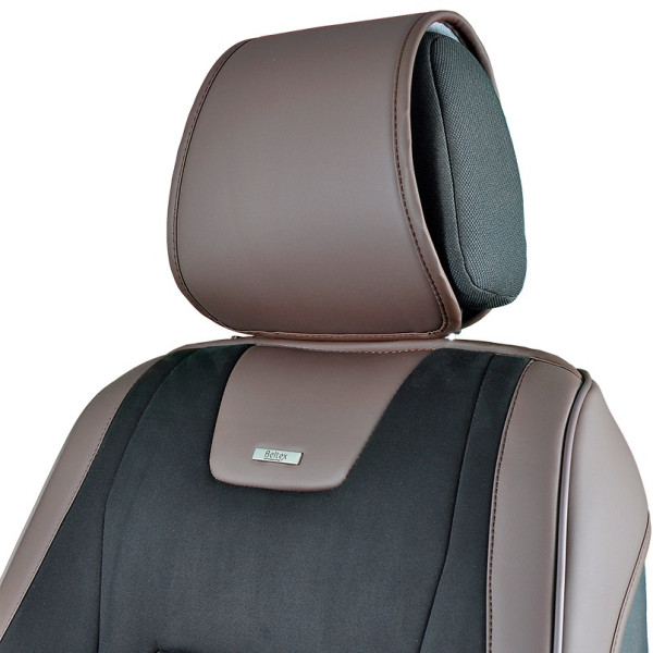 Фото - Комплект накидок на сиденье автомобиля Beltex 3D Montana, Black-brown (BX87120)