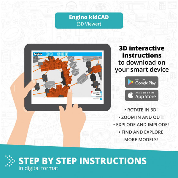 Фото - Электронный конструктор Engino Stem& Robotics Produino Set v2 (E40)