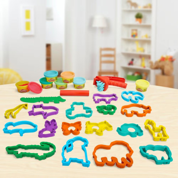 Фото - Наборы для лепки Hasbro Play Doh Креативные коллекции IMAGINE ANIMALS SET (F7384_F8161)