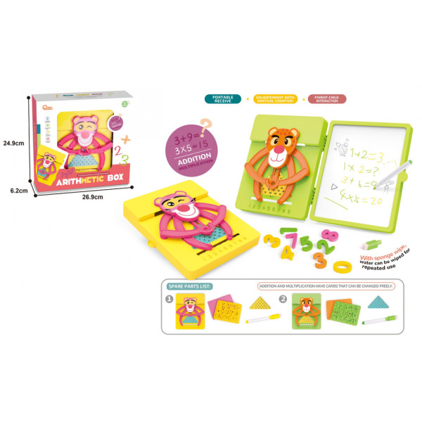 Фото - Настольная игра (3-4 года) QML математическая игра (M9G)