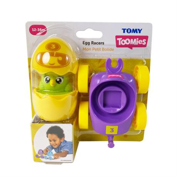 Фото - Базовый игровой транспорт для малыша Toomies Птичка-гонщик в ассортименте (E73088)