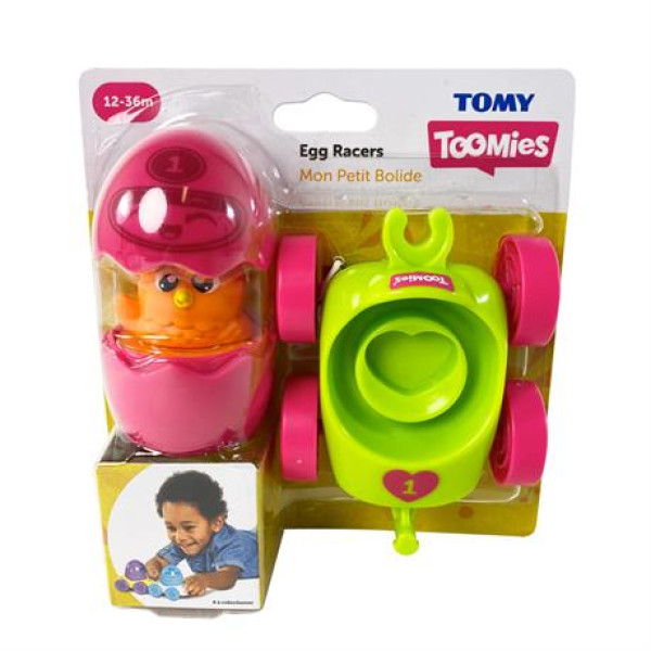 Фото - Базовый игровой транспорт для малыша Toomies Птичка-гонщик в ассортименте (E73088)