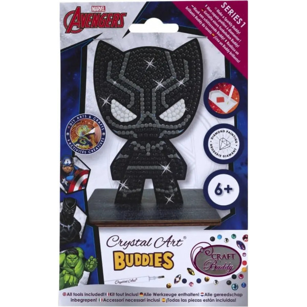 Фото - Алмазная живопись Crystal Art Черная пантера (CAFGR-MCU004)