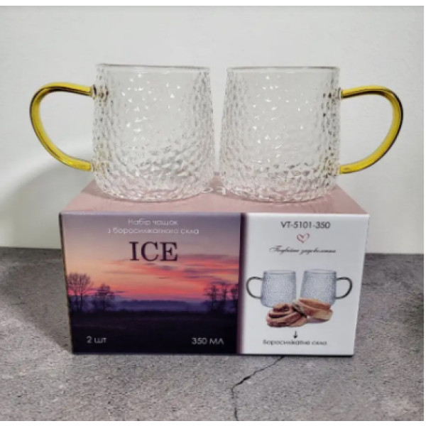 Фото - Набор чашек Vittora VT-5101-350 ICE 2 шт. 350 мл