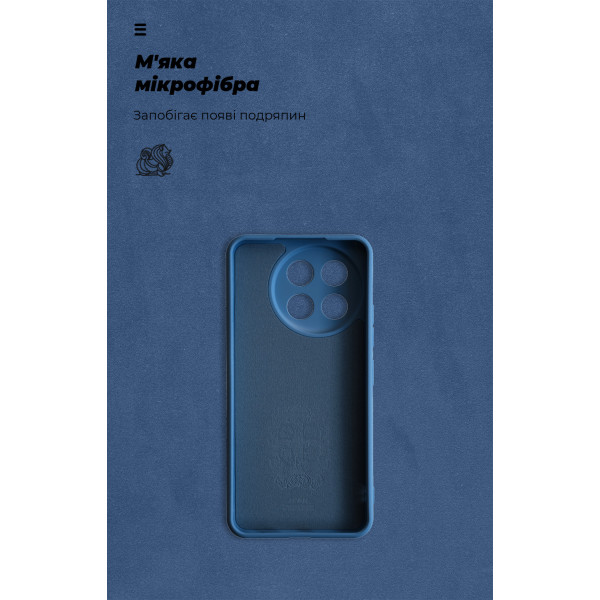 Фото - Чехол для смартфона Armorstandart ICON for Tecno Spark 30 Pro 4G (KL7) Camera cover Dark Blue (ARM83314)