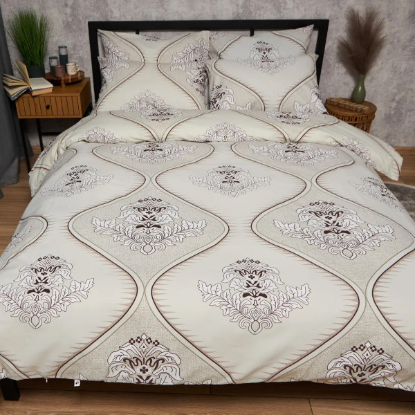 Фото - Комплект постельного белья Moon&Star Микросатин Premium Royal Elegance King Size 220x240 нав. 4х70х70 (MS-820009979)