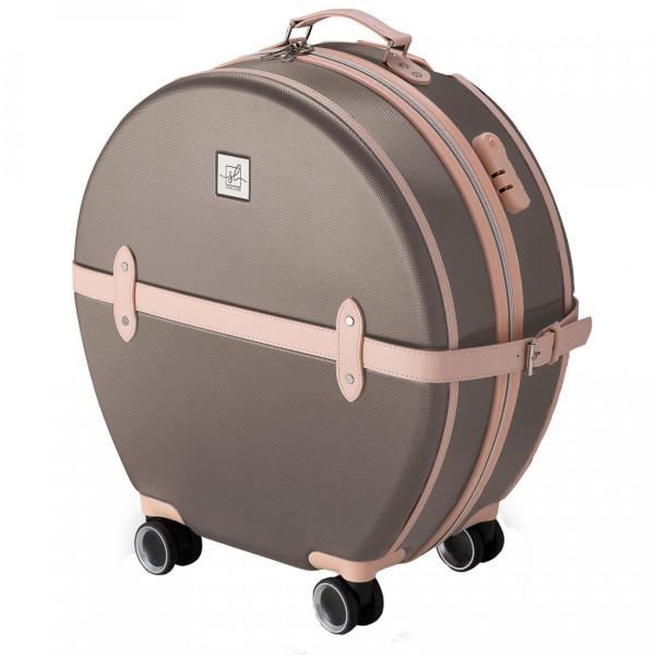 Фото - Чемодан Semi Line S Brown/Pink Cream (T5673-2)