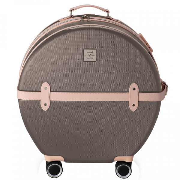 Фото - Чемодан Semi Line S Brown/Pink Cream (T5673-2)
