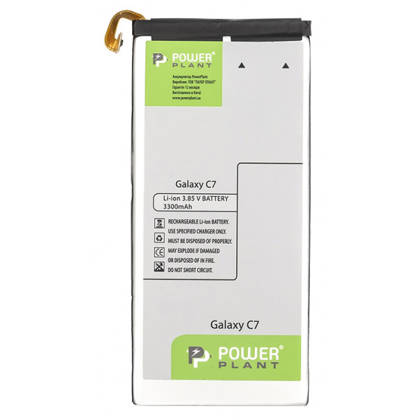 Фото - Аккумулятор для мобильного телефона PowerPlant Samsung Galaxy C7 (EB-BC700ABE) 3300mAh (SM170418) Фото - Аккумулятор для мобильного телефона PowerPlant Samsung Galaxy C7 (EB-BC700ABE) 3300mAh (SM170418)