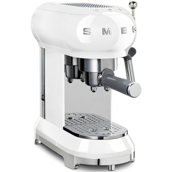 Фото - Кофеварка рожковая Smeg ECF01WHEU