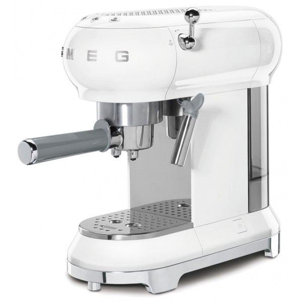 Фото - Кофеварка рожковая Smeg ECF01WHEU