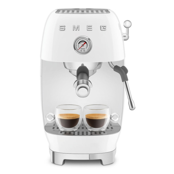 Фото - Кофеварка рожковая Smeg ECF03WHEU