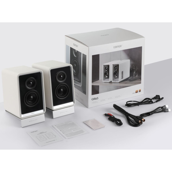 Фото - Компьютерная акустика компактная 2.0 Edifier 2.0 70W Bluetooth Hi-Res QR65 White