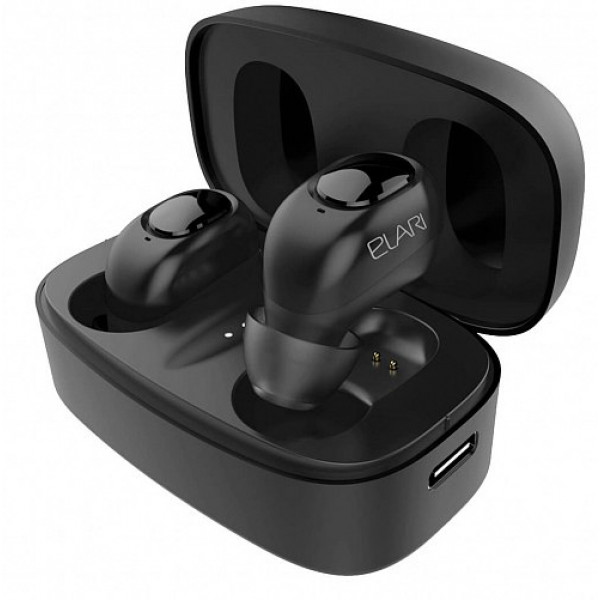 Фото - Наушники вкладыши беспроводные TWS Elari EarDrops Bluetooth TWS Black (EDS-001)