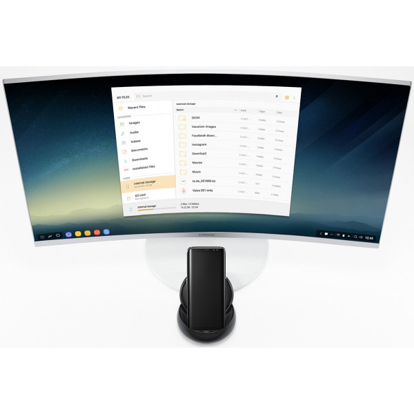 Фото - Мультимедиа док-станция Samsung Dex Station (EE-MG950BBRGRU)