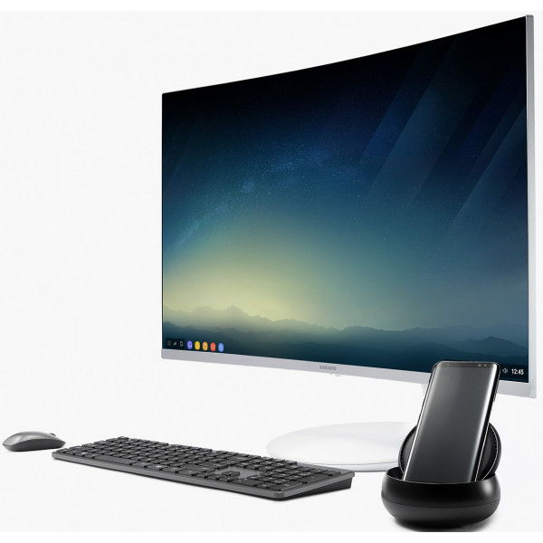 Фото - Мультимедиа док-станция Samsung Dex Station (EE-MG950BBRGRU)