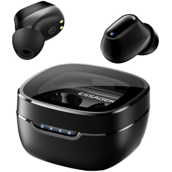 Фото - Наушники вкладыши беспроводные TWS Essager Lingxin TWS Bluetooth earphones  Black (EEJTWS-LX01-Z)