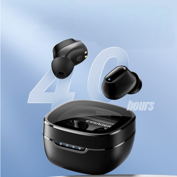 Фото - Наушники вкладыши беспроводные TWS Essager Lingxin TWS Bluetooth earphones  Black (EEJTWS-LX01-Z)