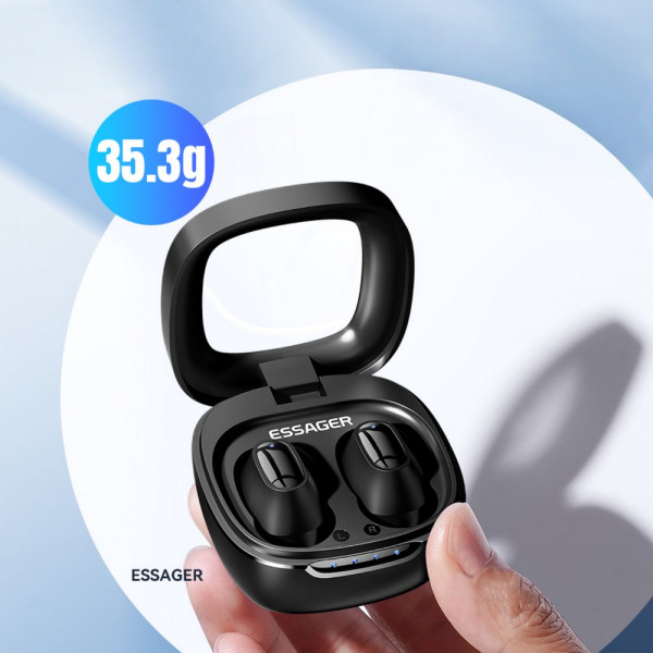 Фото - Наушники вкладыши беспроводные TWS Essager Lingxin TWS Bluetooth earphones  Black (EEJTWS-LX01-Z)