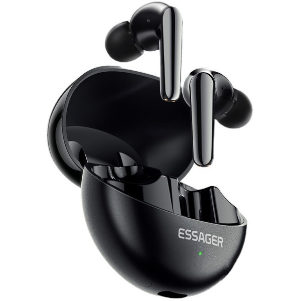 Фото - Наушники вкладыши беспроводные TWS Essager Yuexin ANC Double TWS Bluetooth Earphones Black (EEJTWS-YX01-Z)