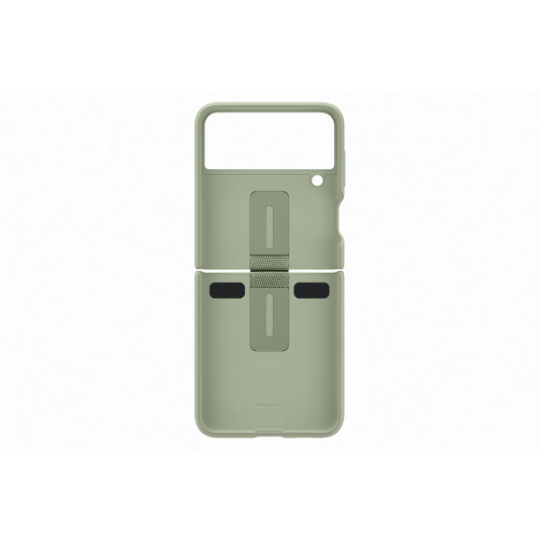 Фото - Чехол для смартфона Samsung Silicone Cover with Ring Samsung Galaxy Z Flip 3 Olive Green (EF-PF711TMEGRU)
